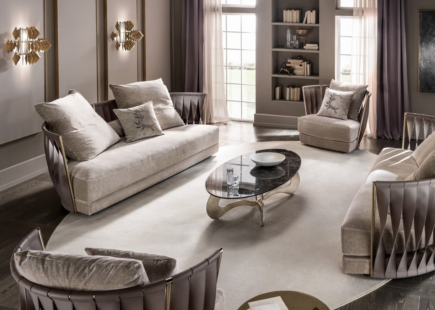 Luxury Cantori Classic Sofa