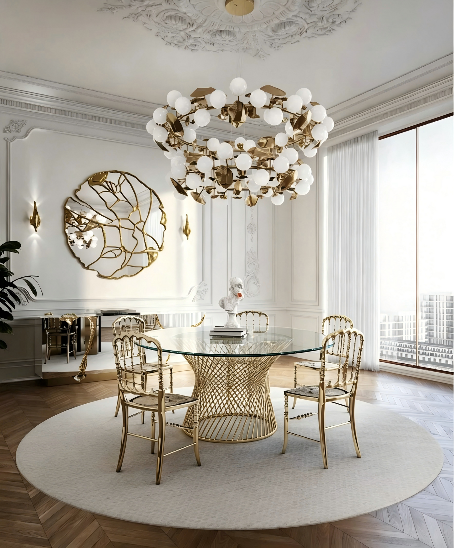Roma-2 Round Dining Table