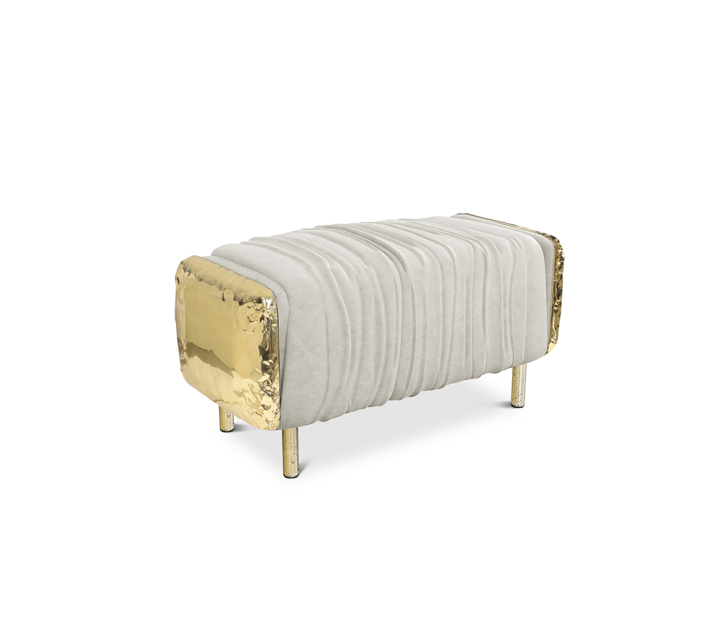 Sculptural Designer Ottoman