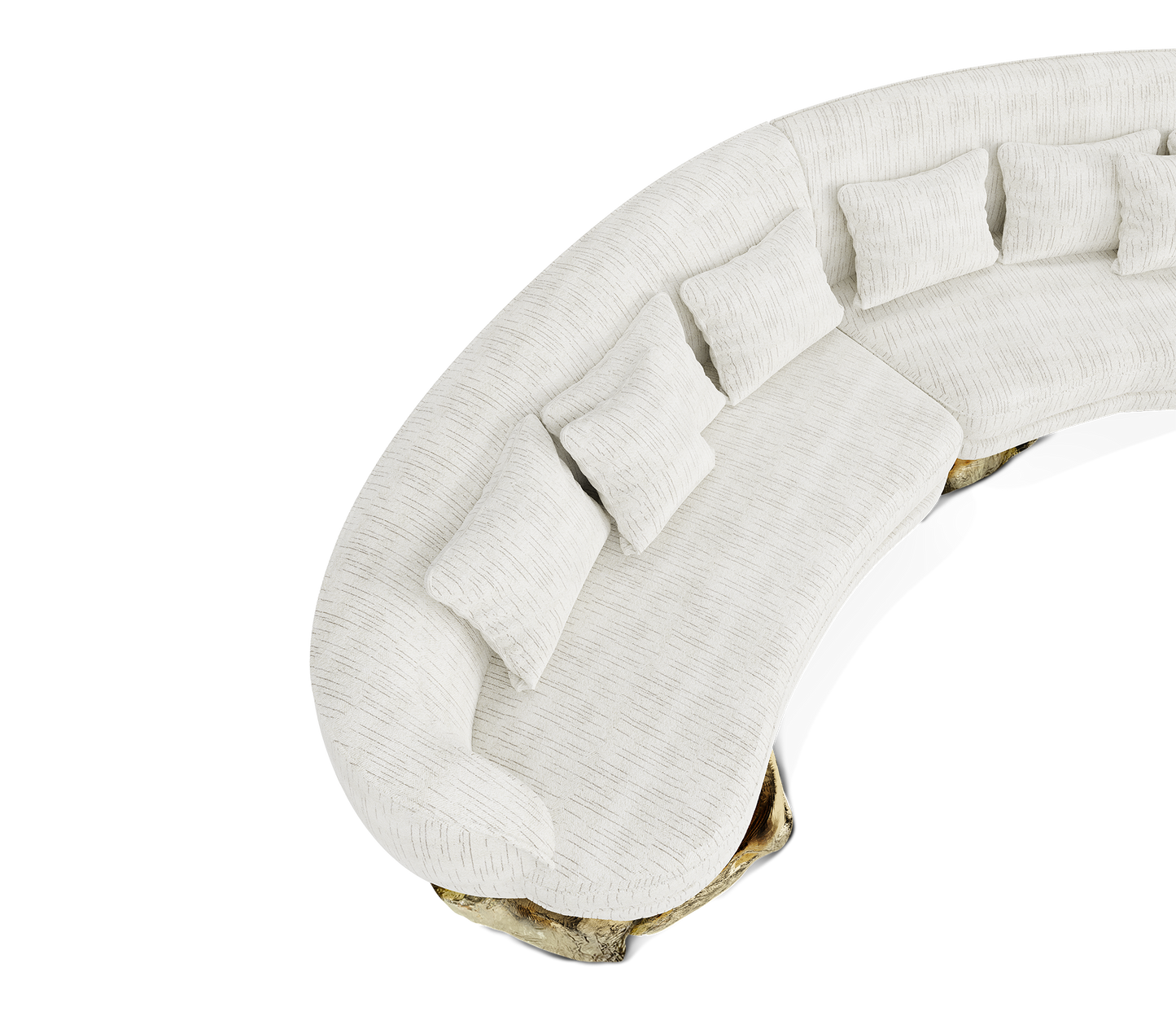 Handmade Curved Sofa