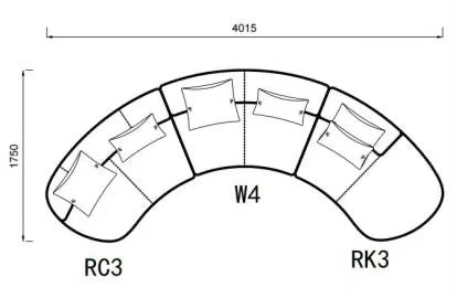Bespoke Italian Luxury Sectional Sofa
