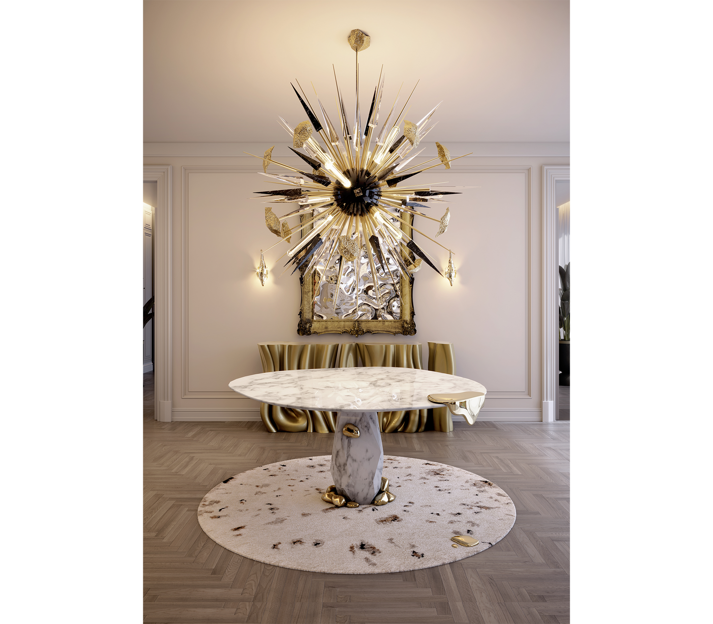 Calacatta Marble Dining Table