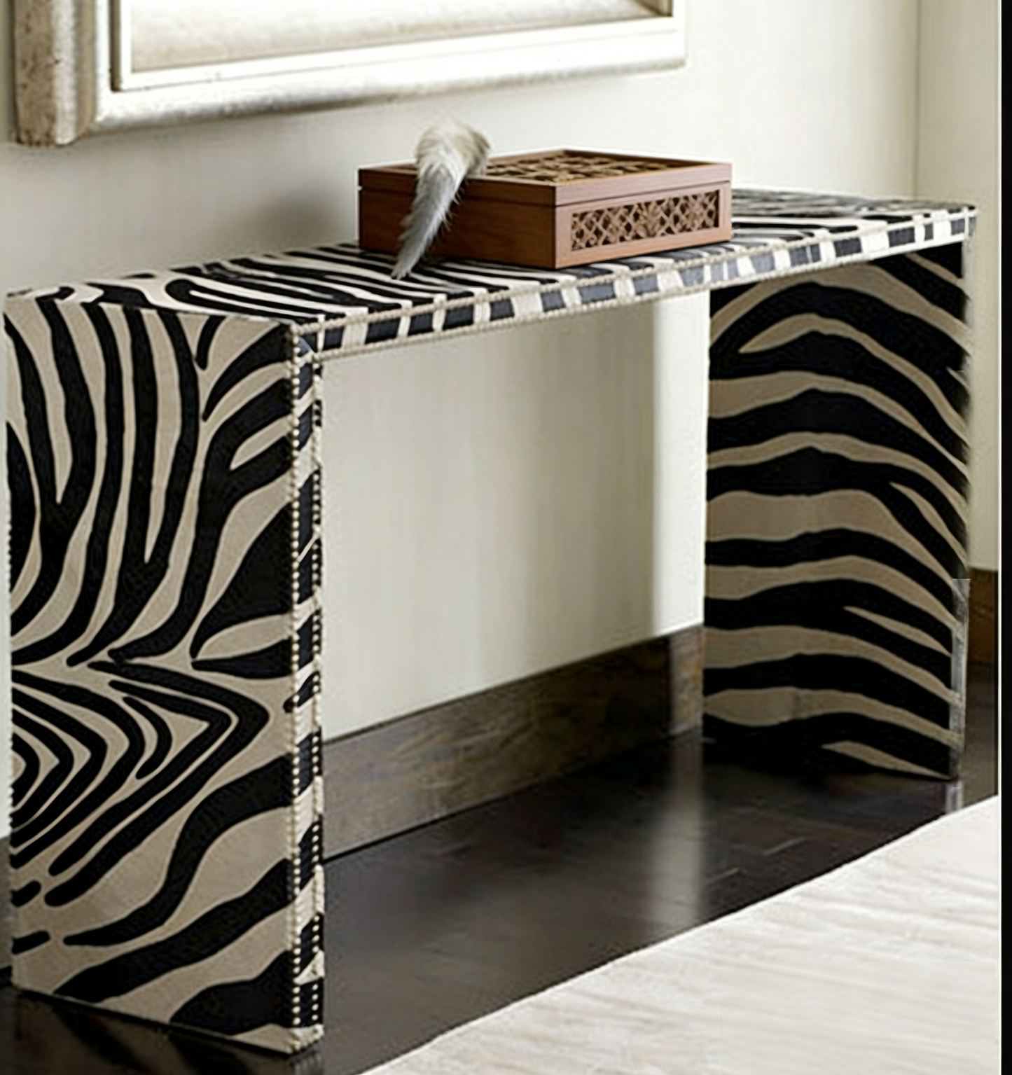 Cowhide Custom Console