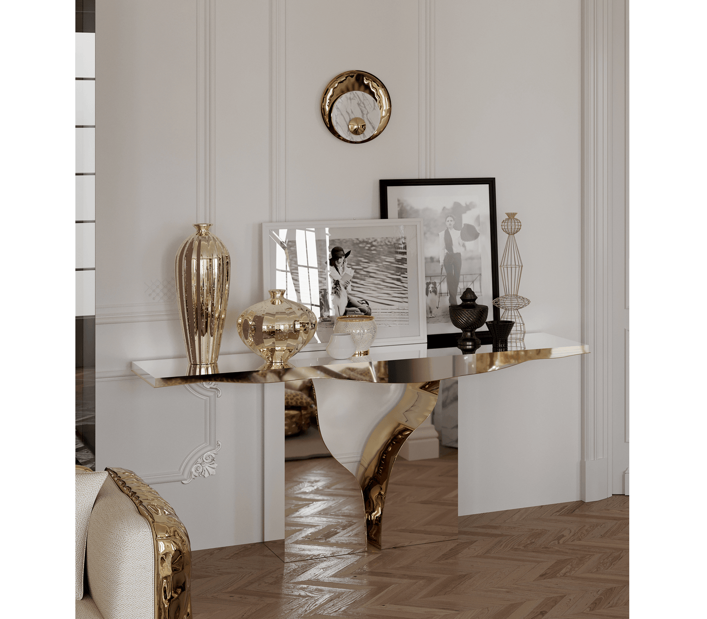 Custom Luxury Lapiaz Console