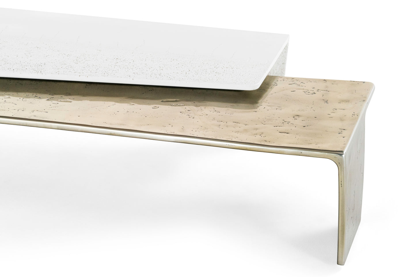 Custom Marble & Aluminium Console