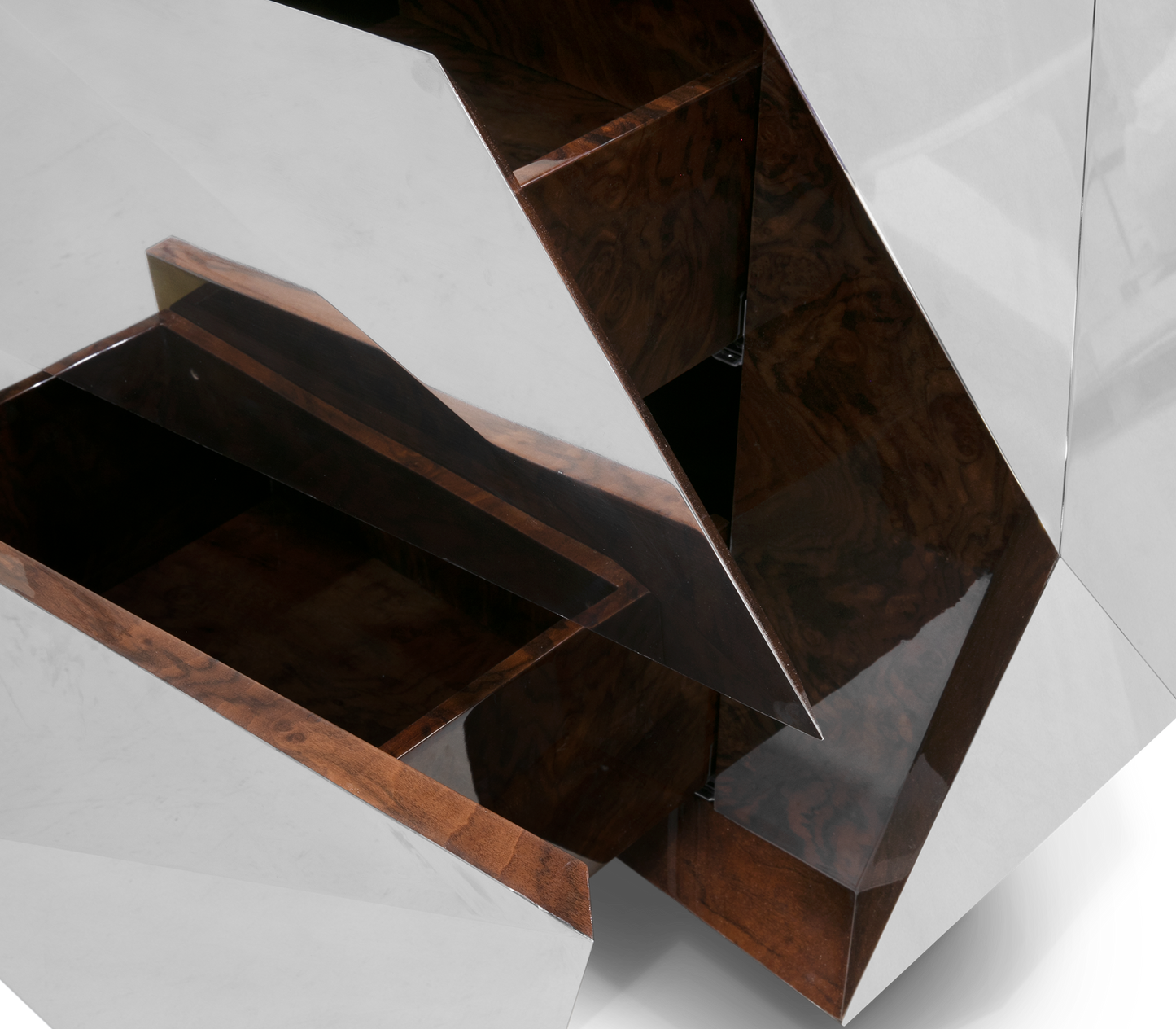 Diamond Faceted Console