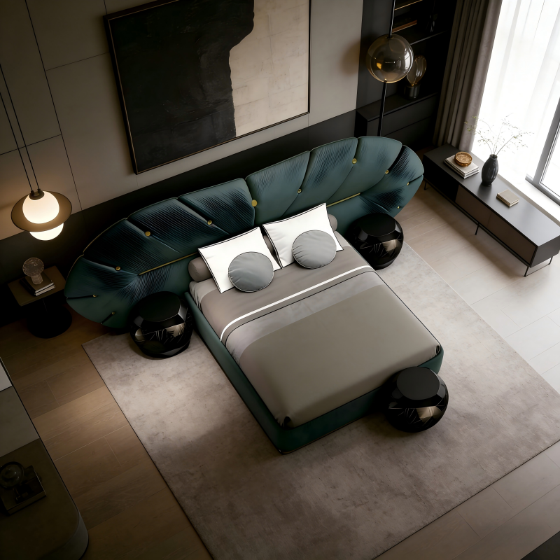 Discover Artistic Luxury Bed