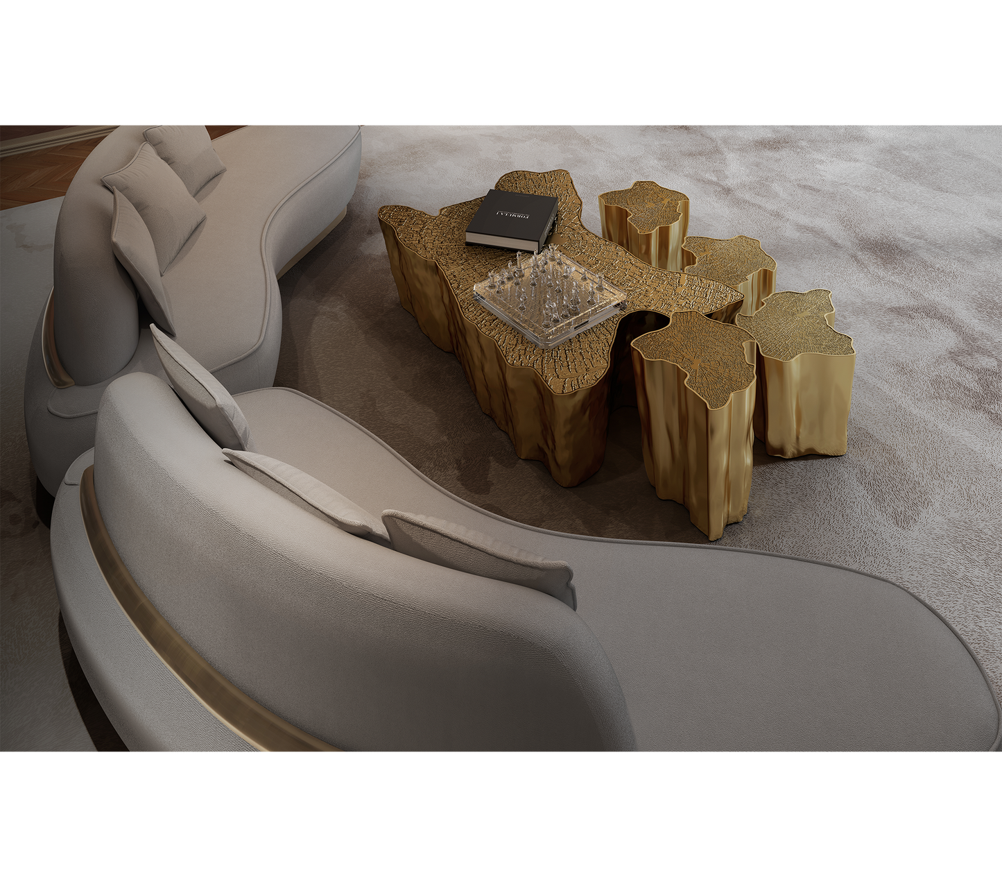 Eden Luxury Coffee Table Set