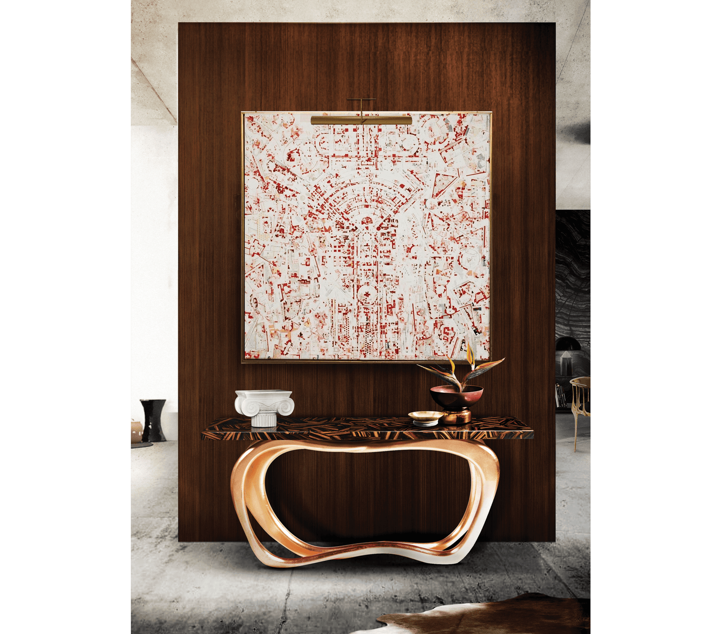 Elegant Handmade Console