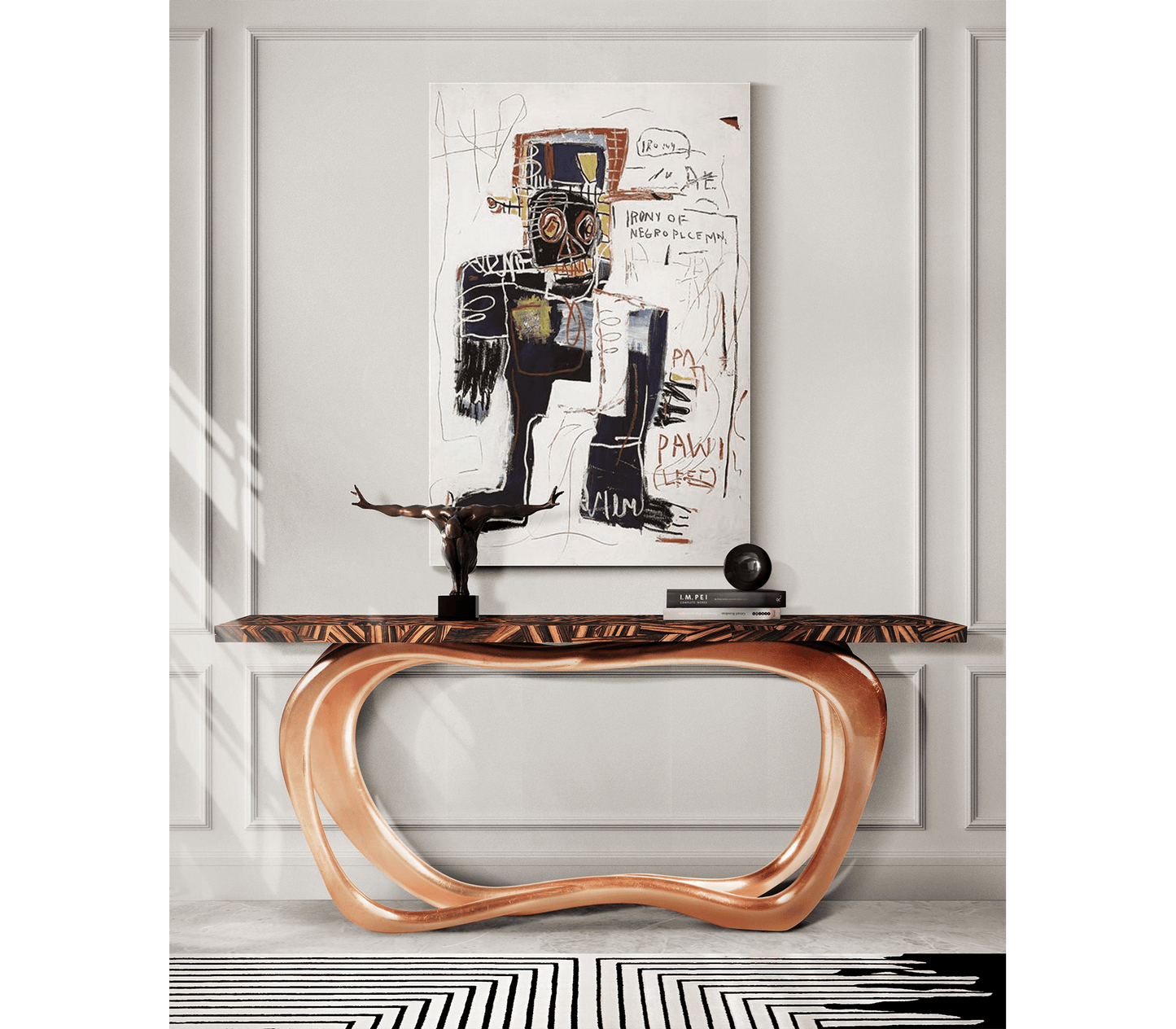 Elegant Handmade Console