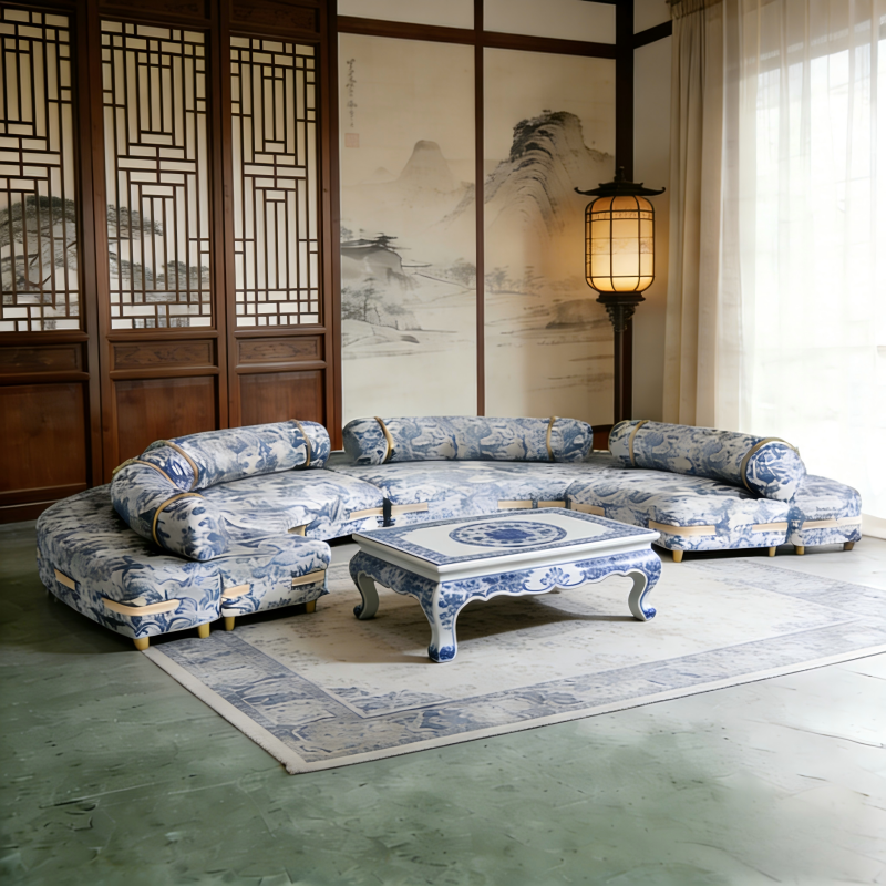 Gardenia Curved Sofa