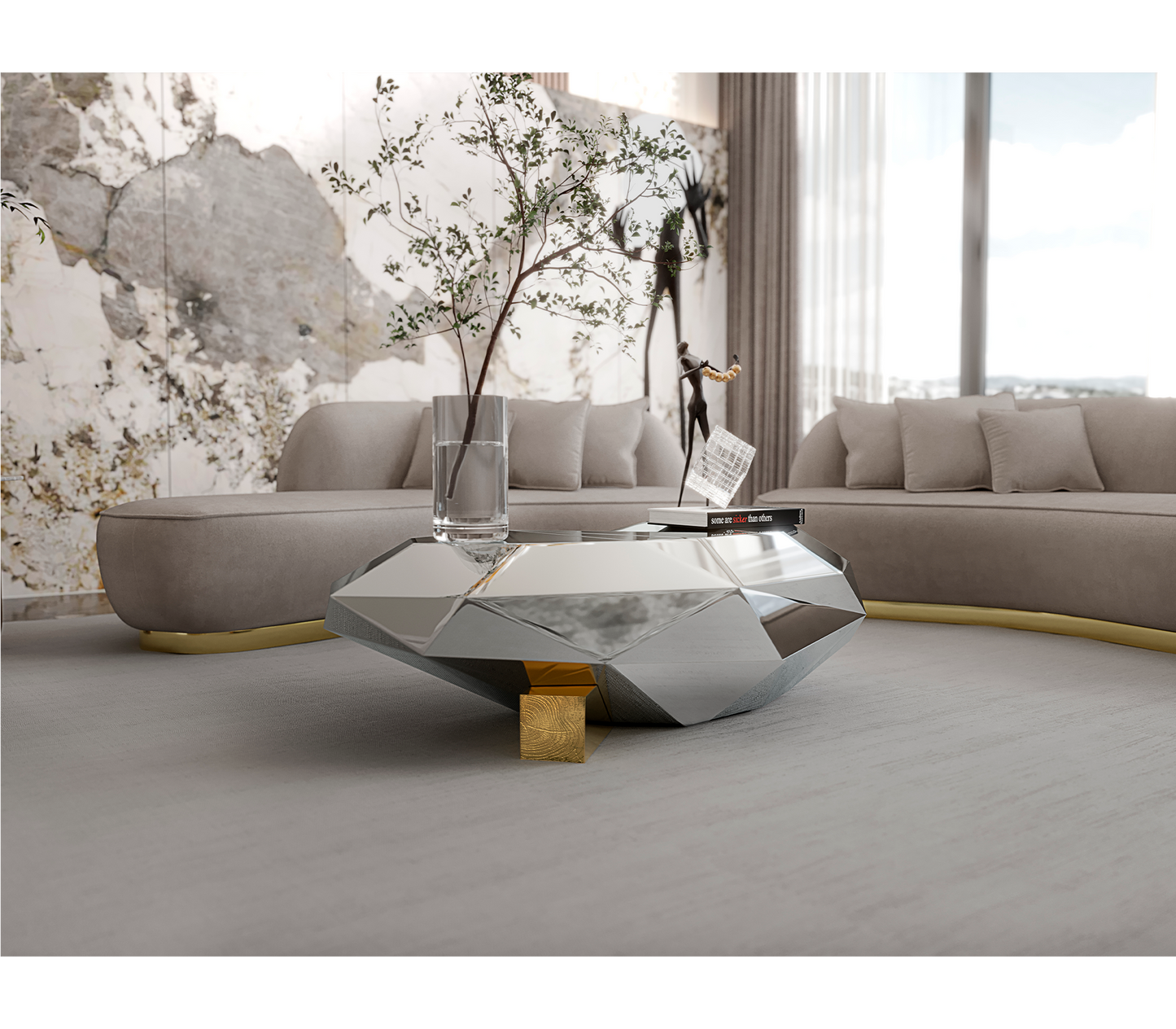 Handmade Italian Artistic Center Table