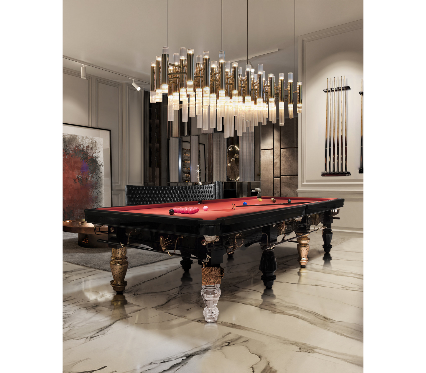 Handmade Luxury Snooker Table