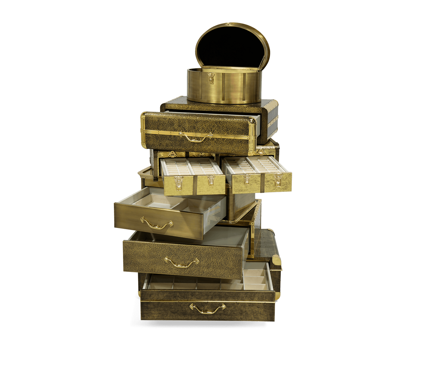 Handmade Bohème Gold Safe