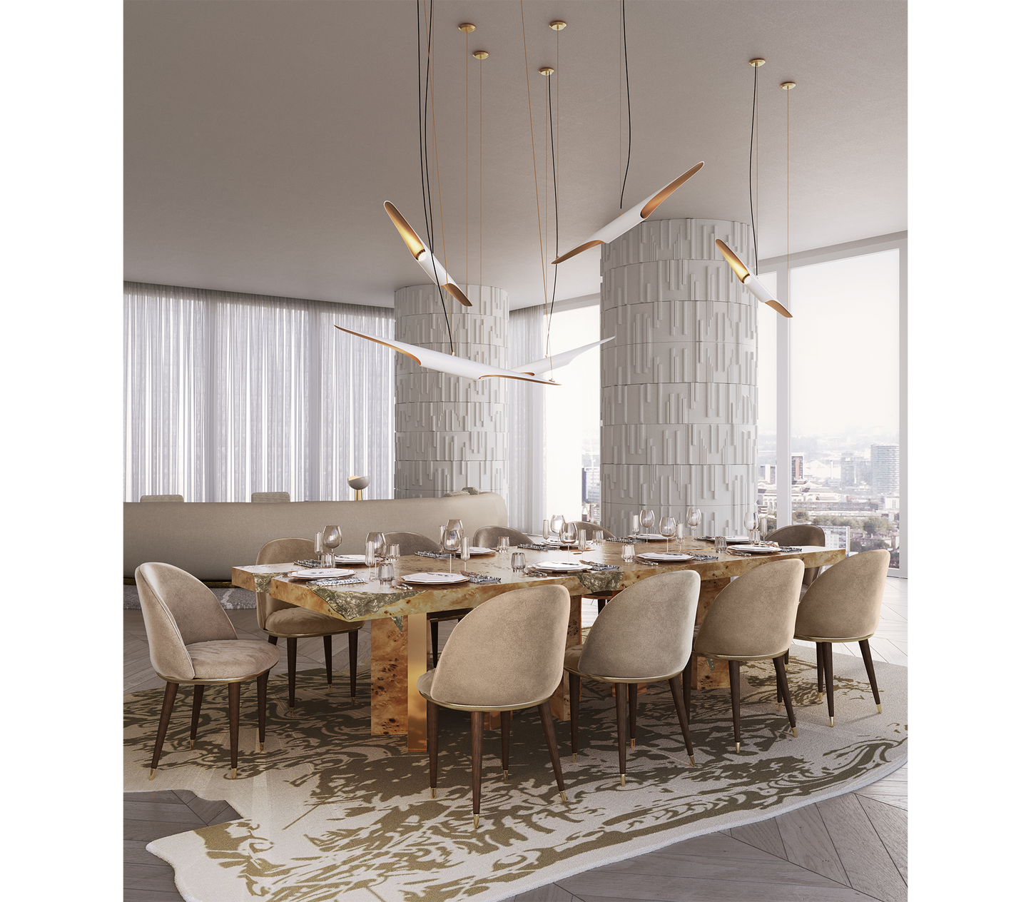 Imperfectio Luxury Dining Chair
