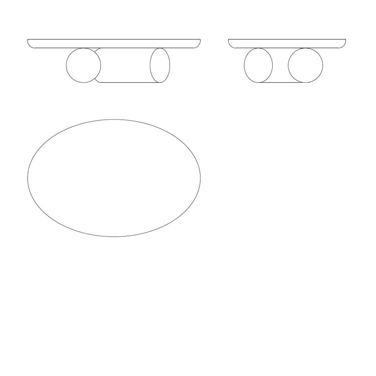 Italian Stylish Ravel Coffee Table