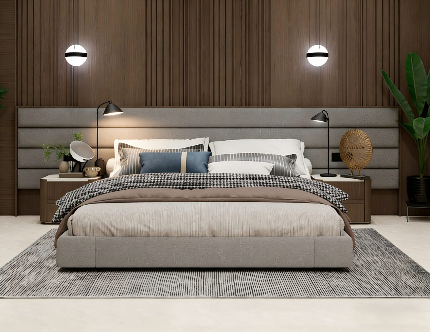 Italian Stylish Sehli Bed