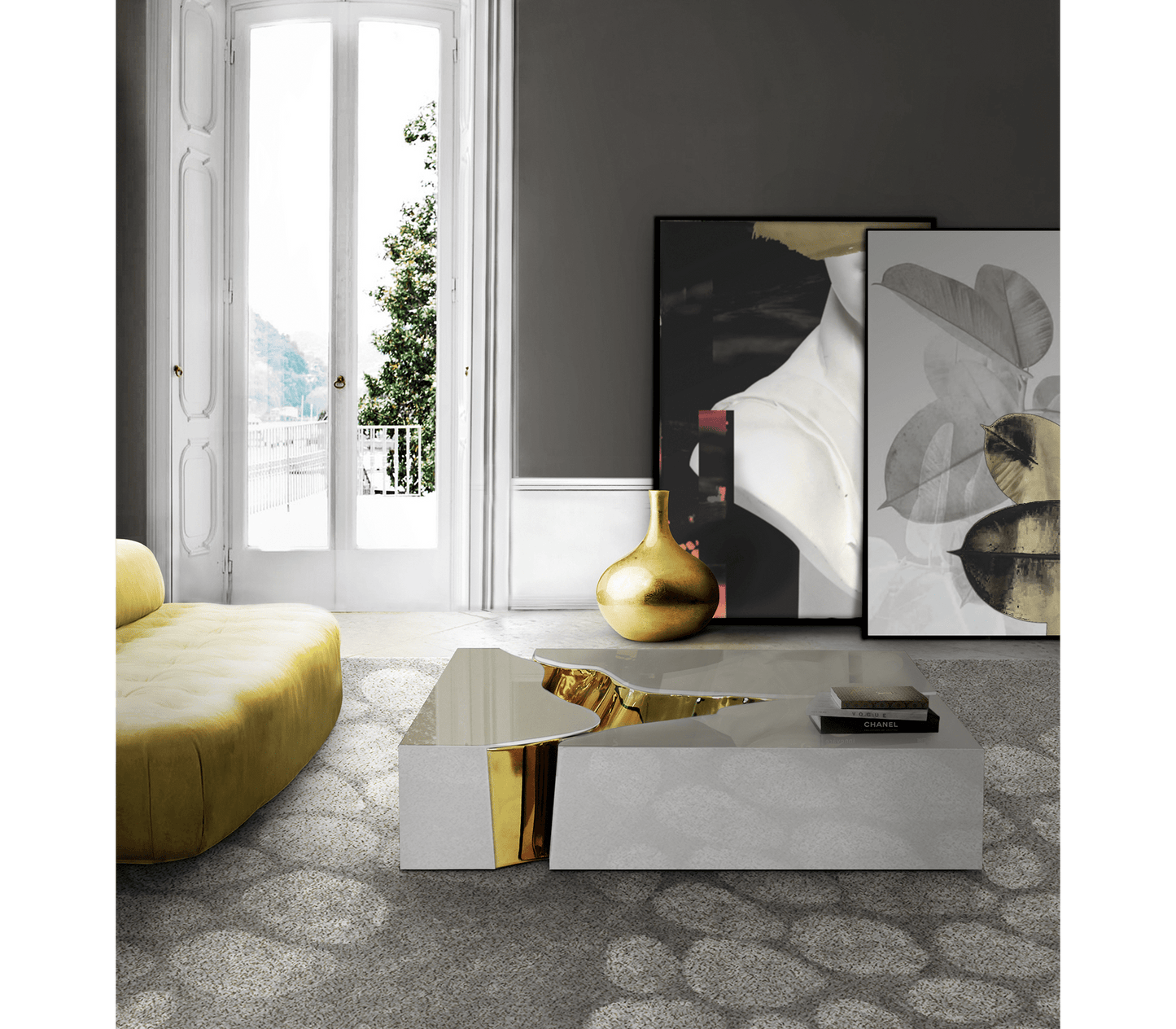 Lapiaz Custom Coffee Table