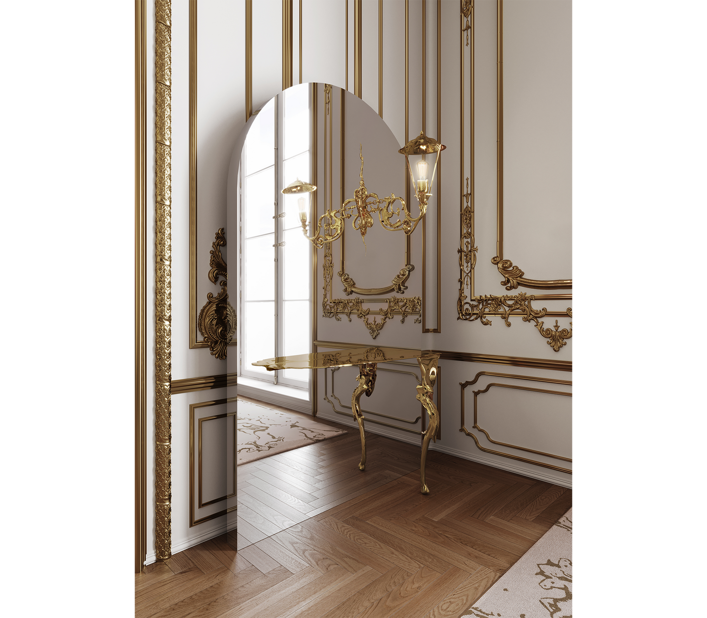 Lumière Mirror Console
