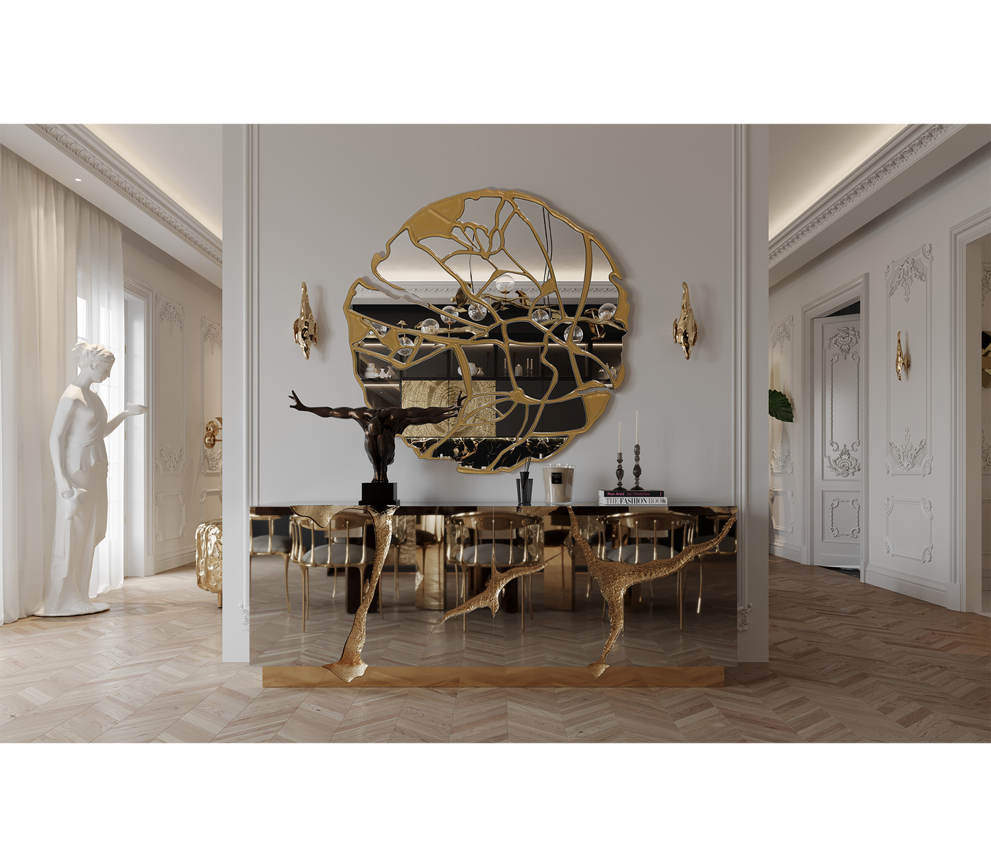 Luxury Handmade Wall Mirror