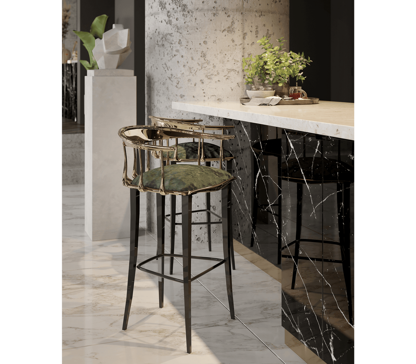 Luxury Nº11 Designer Bar Stool