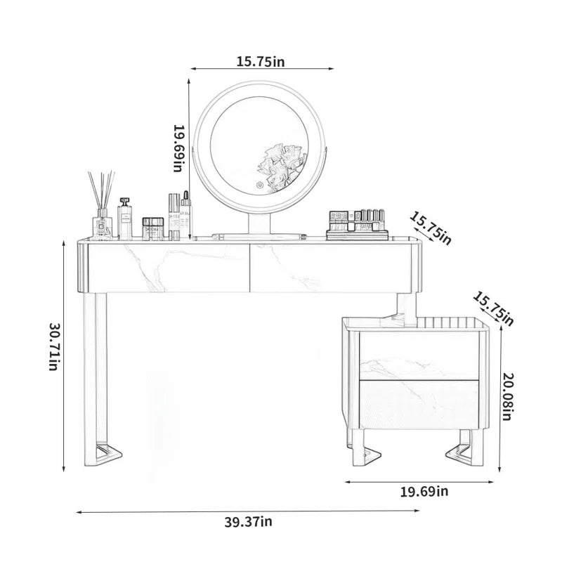 Italian Mistaya Vanity