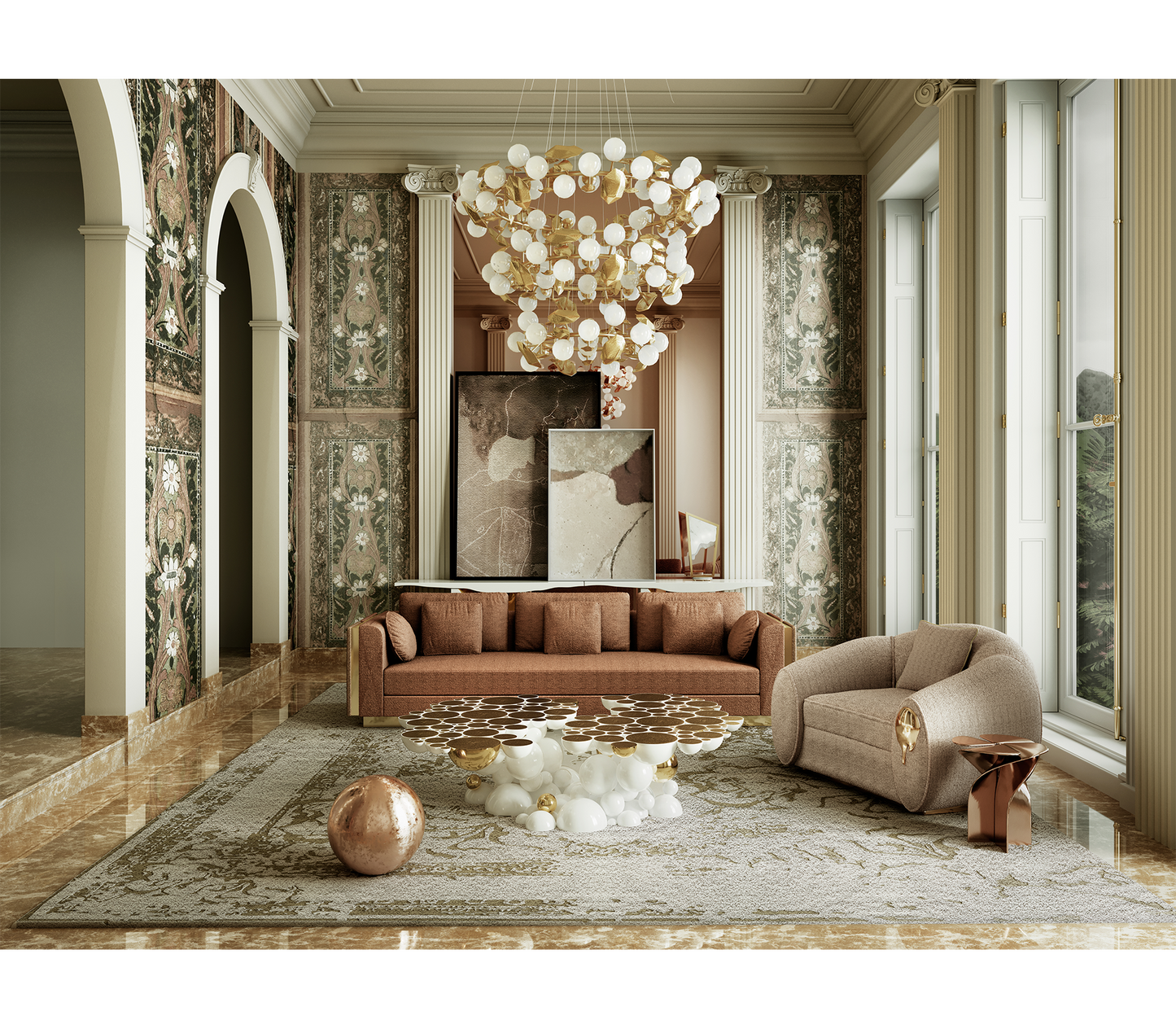 Newton Luxury Center Table