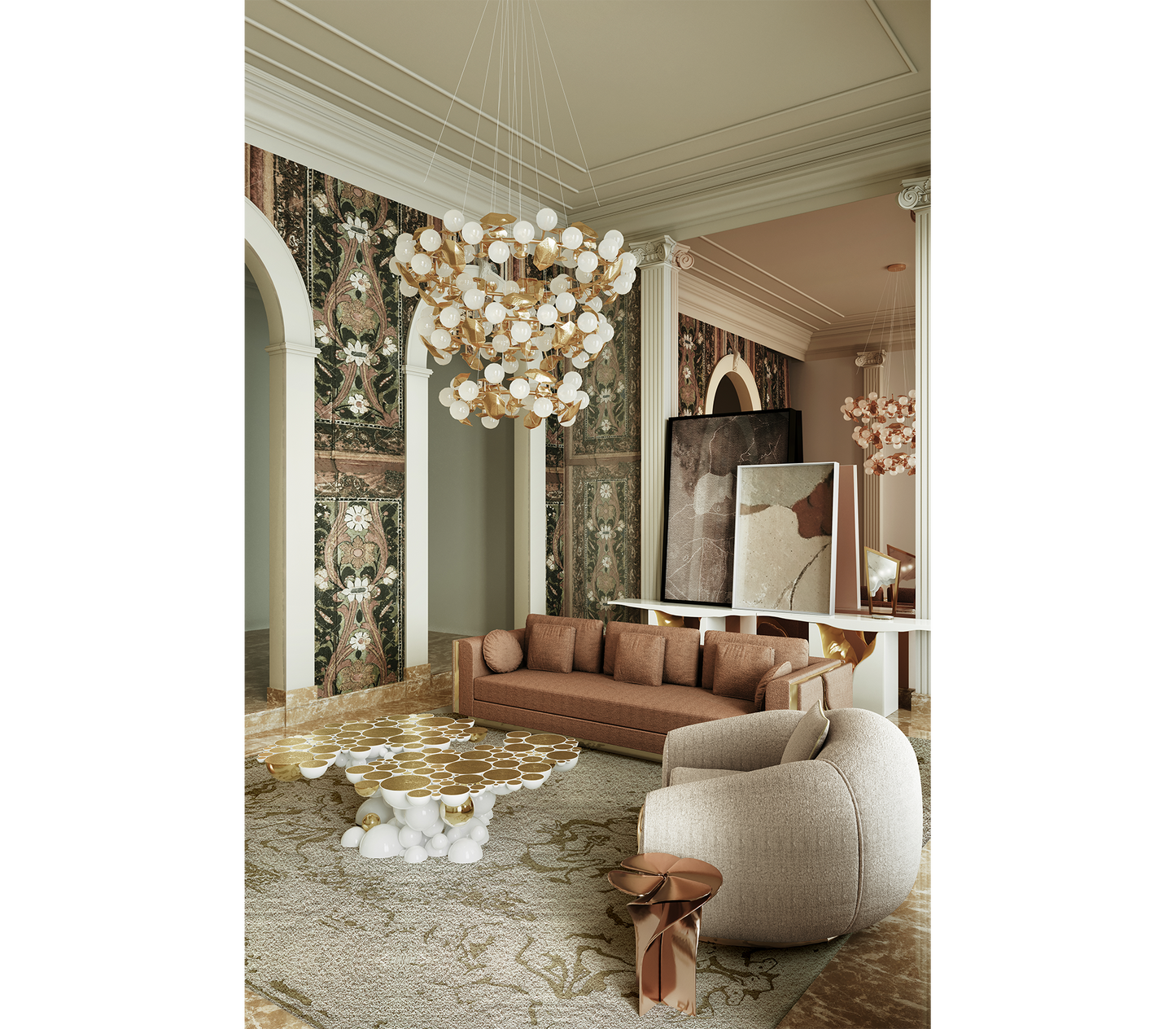 Newton Luxury Center Table