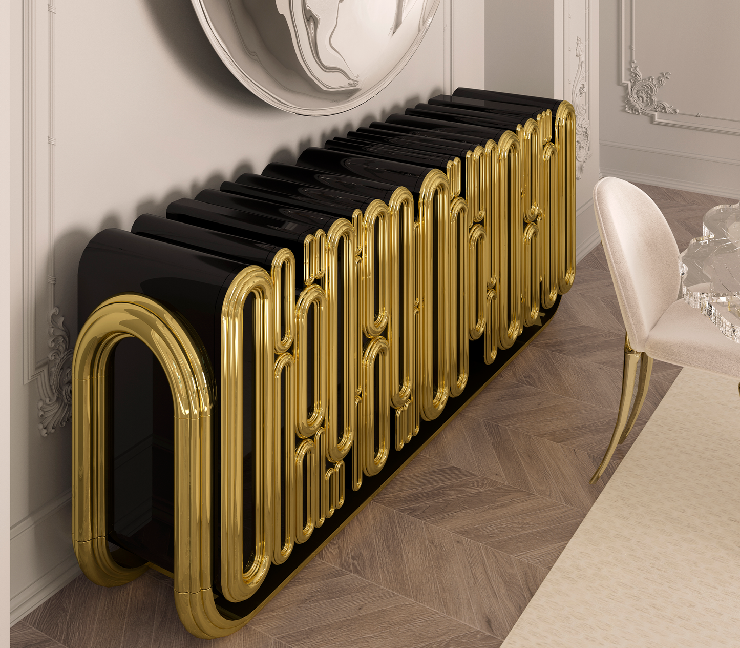 Oblong Luxury Sideboard