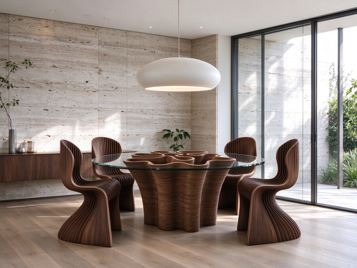 Organic Sculptural Dining Table