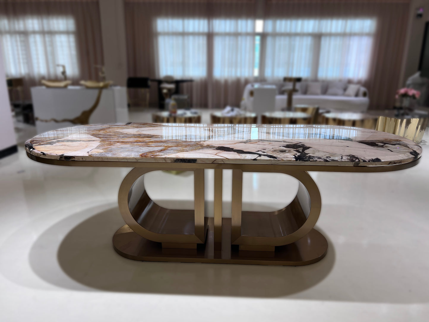 Pandora Luxury Stone Dining Table