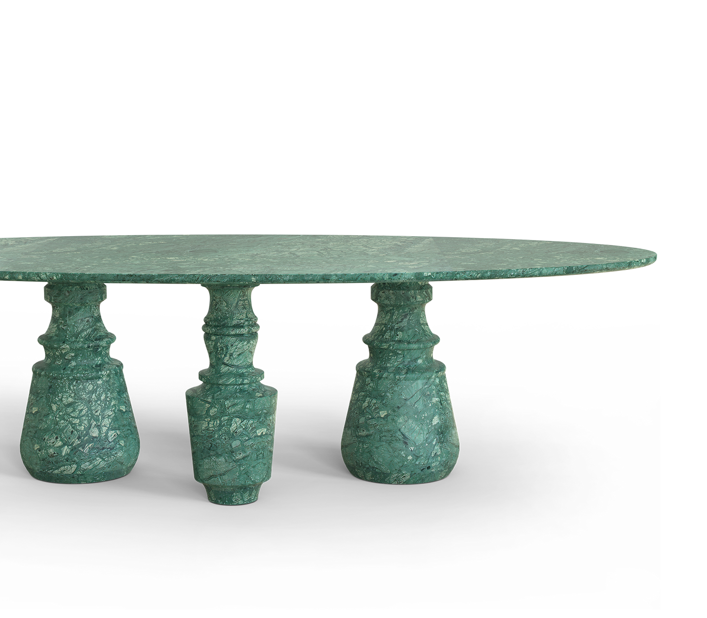 Handcrafted Marble Dining Table