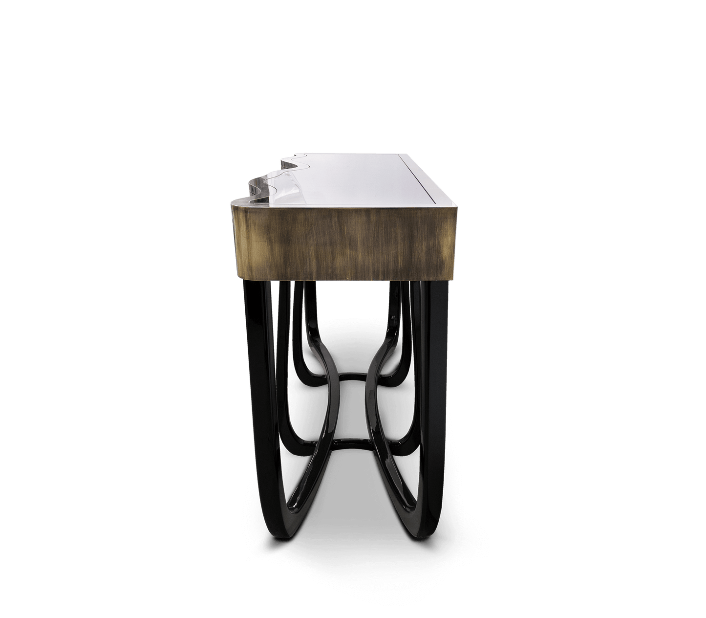Sinuous Patina Console