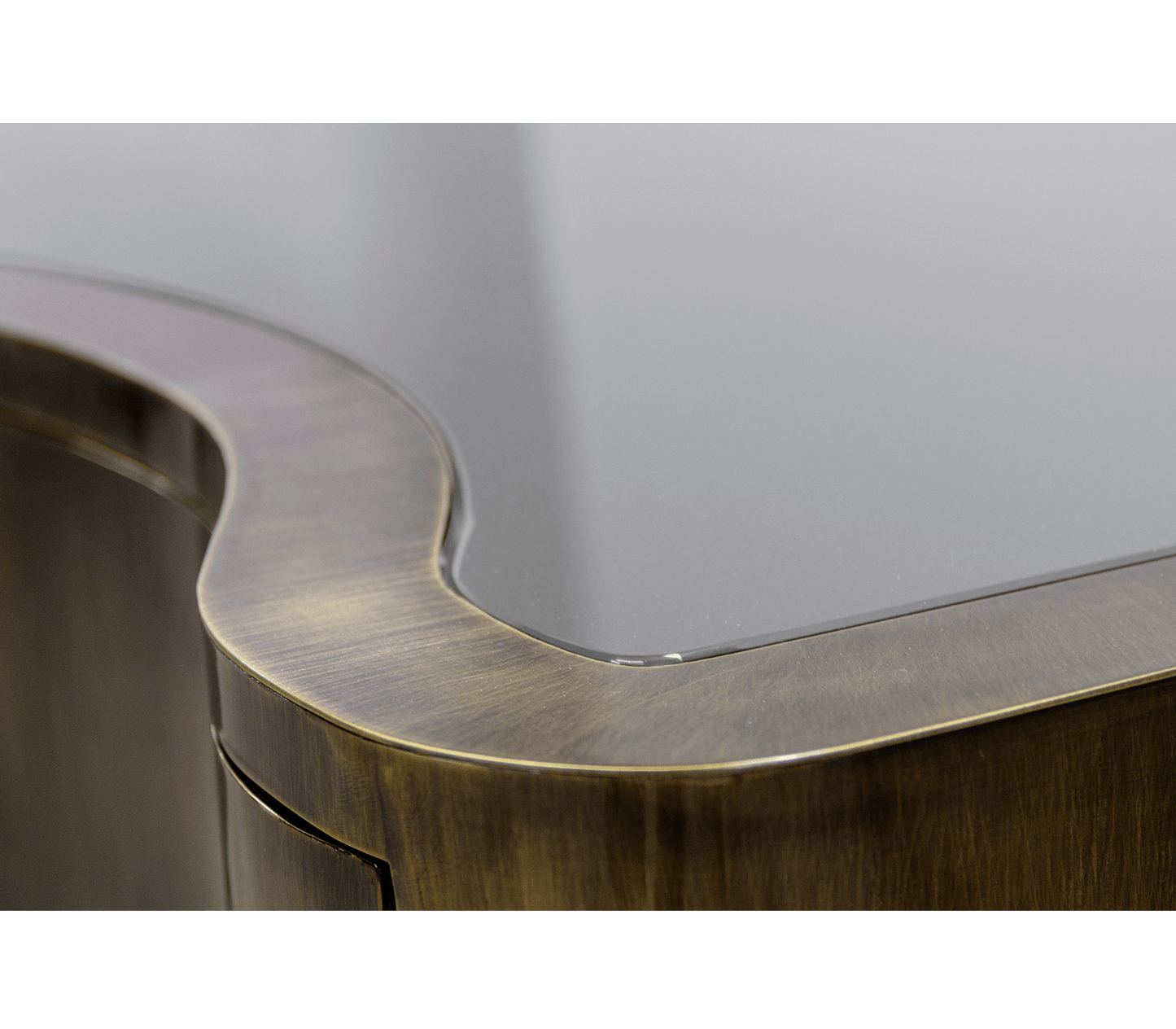 Sinuous Patina Console