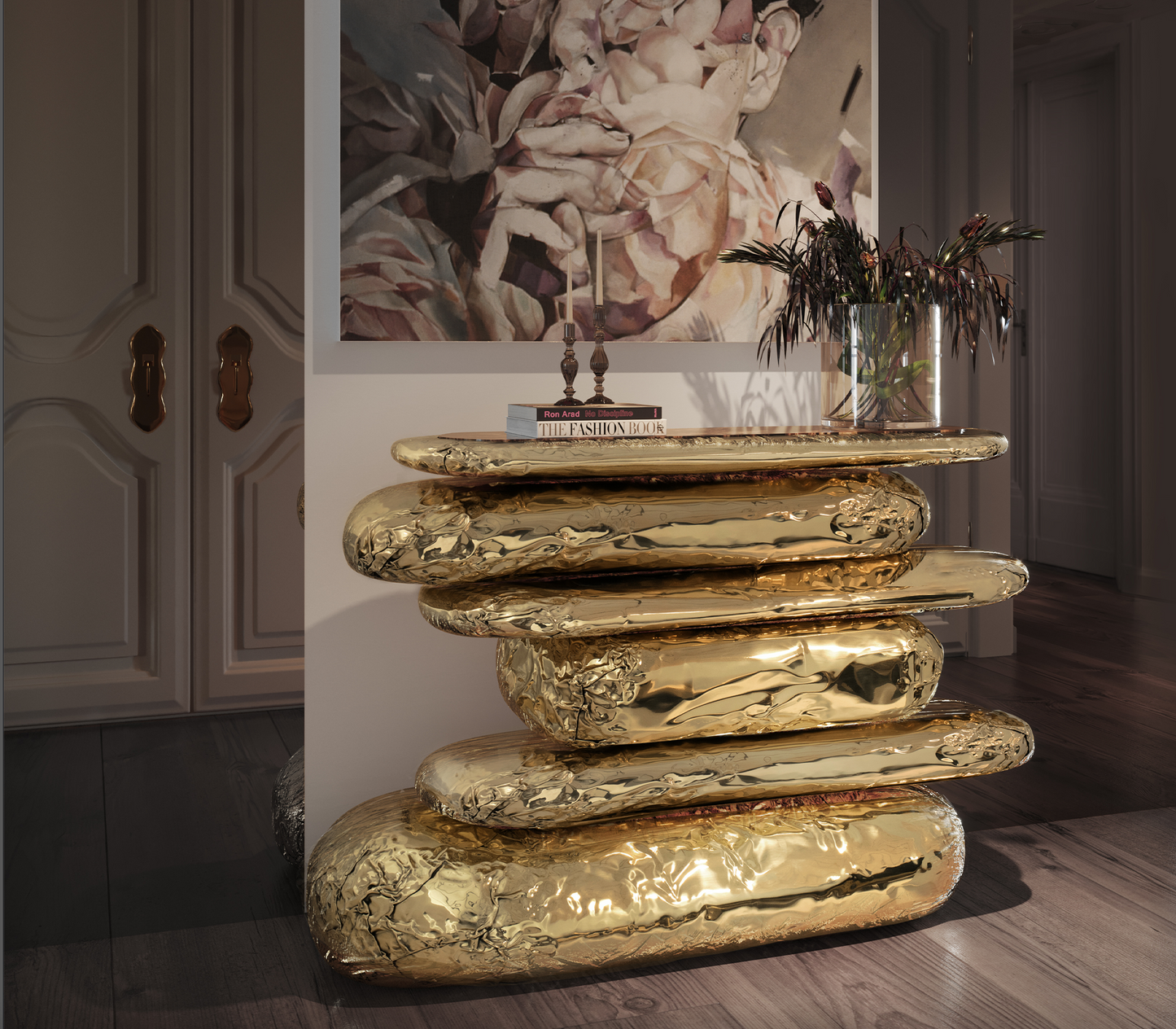 Stonehenge-Inspired Console