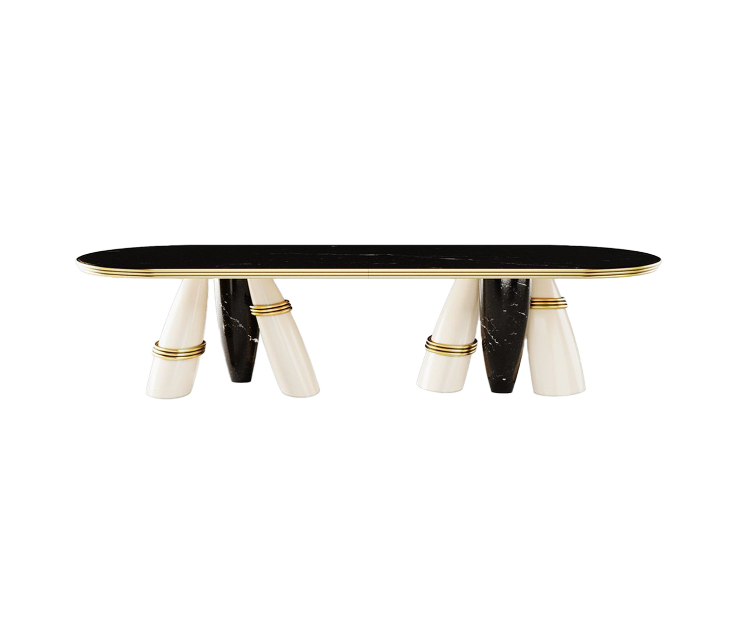 Sculptural console table