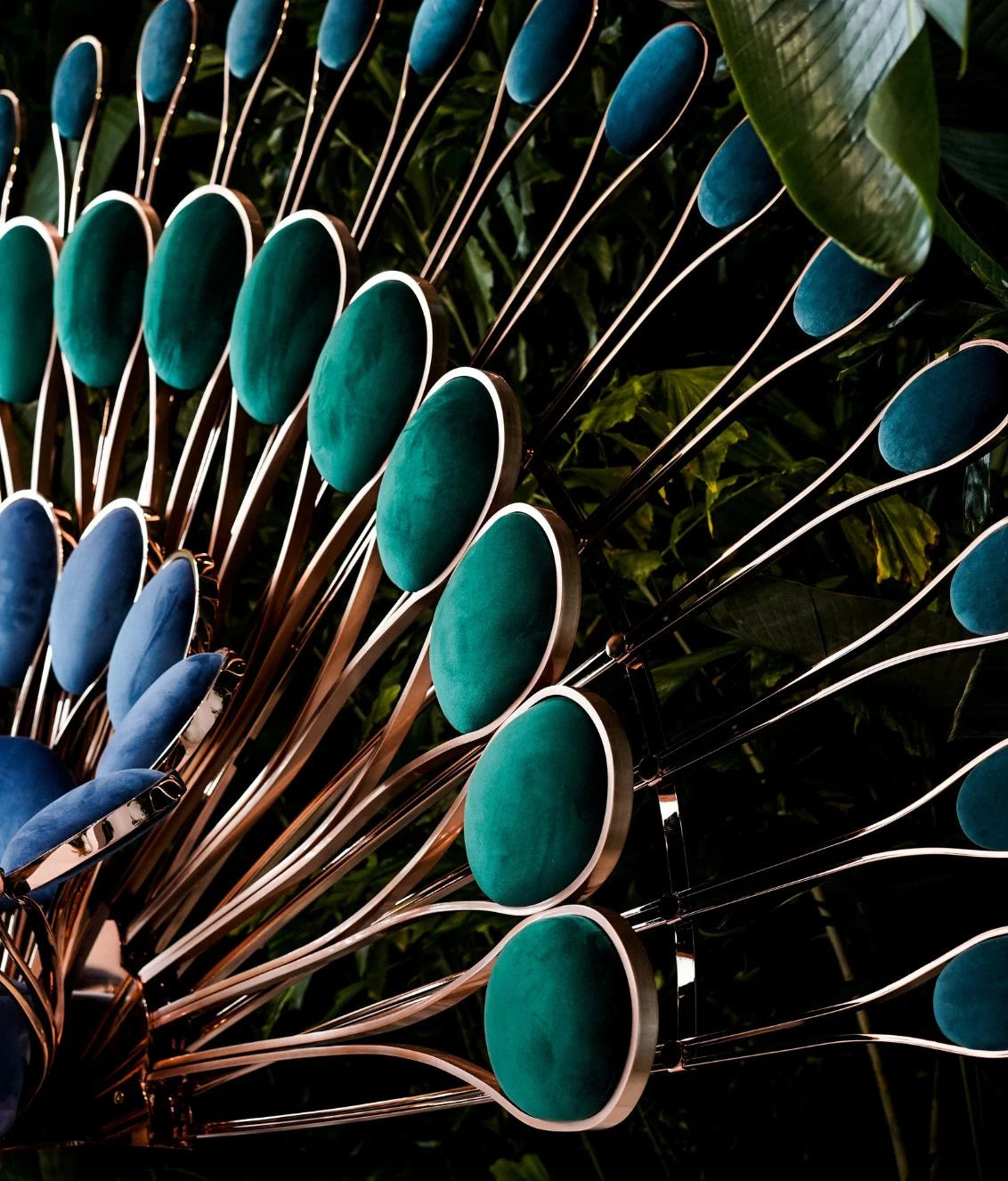 Luxury Peacock Chair