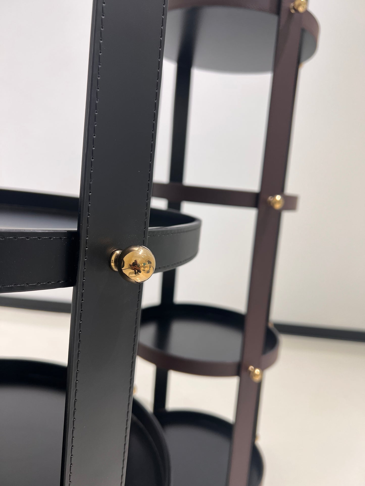 Handmade La Gabia Black Shelf