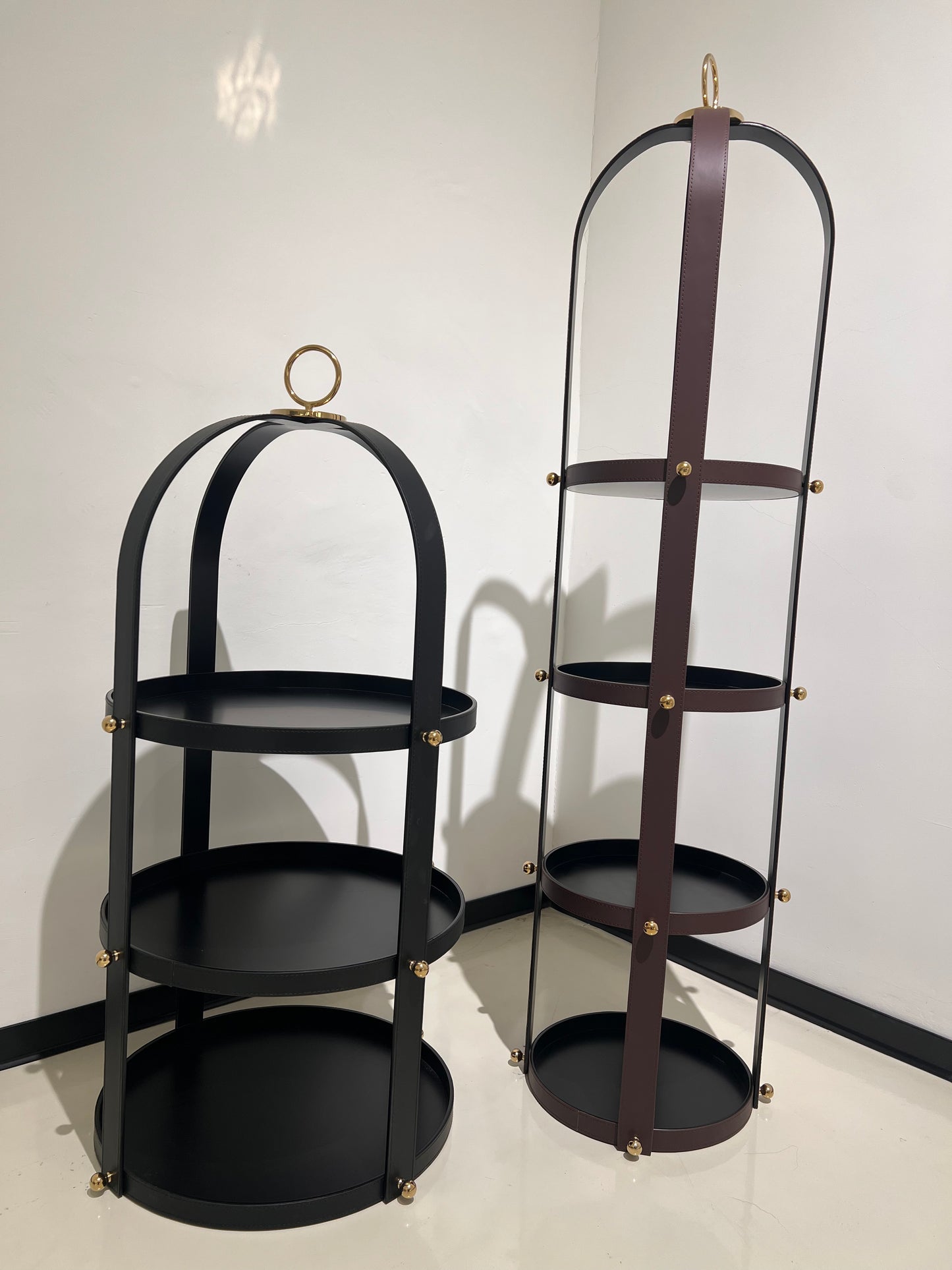 Handmade La Gabia Black Shelf