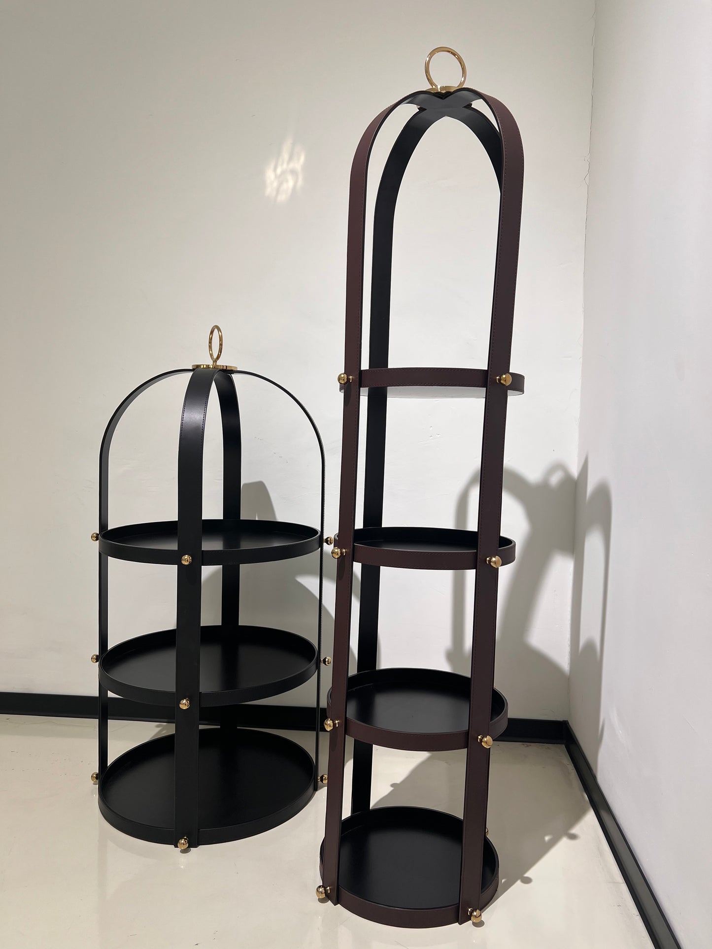 Handmade La Gabia Black Shelf