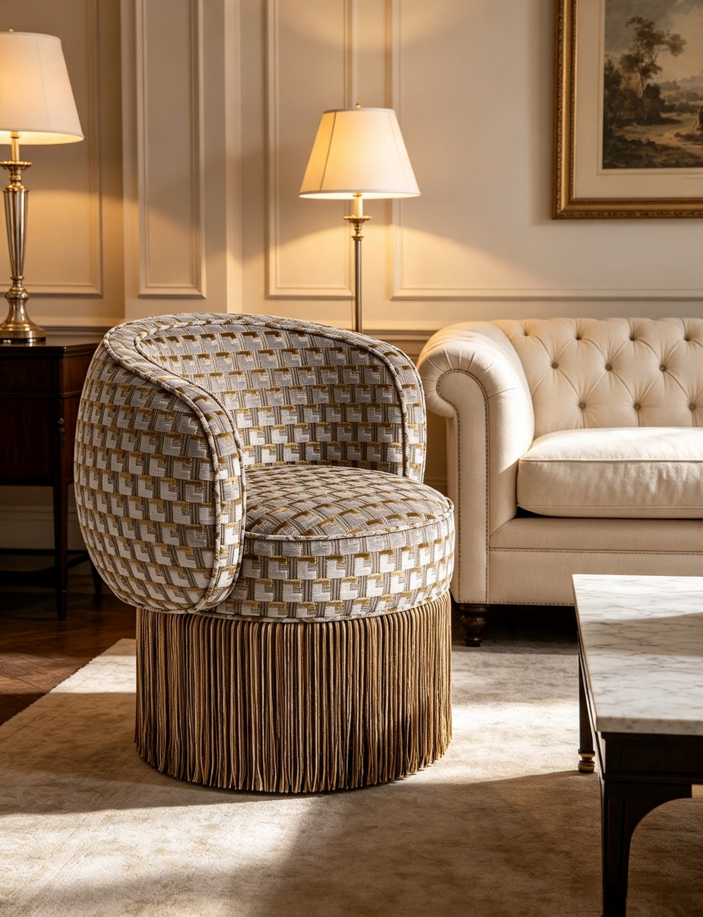 Pirouette Swivel Armchair