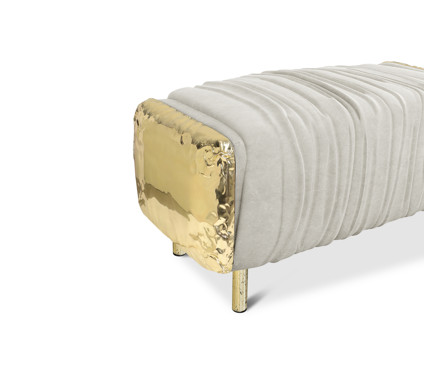 Sculptural Designer Ottoman