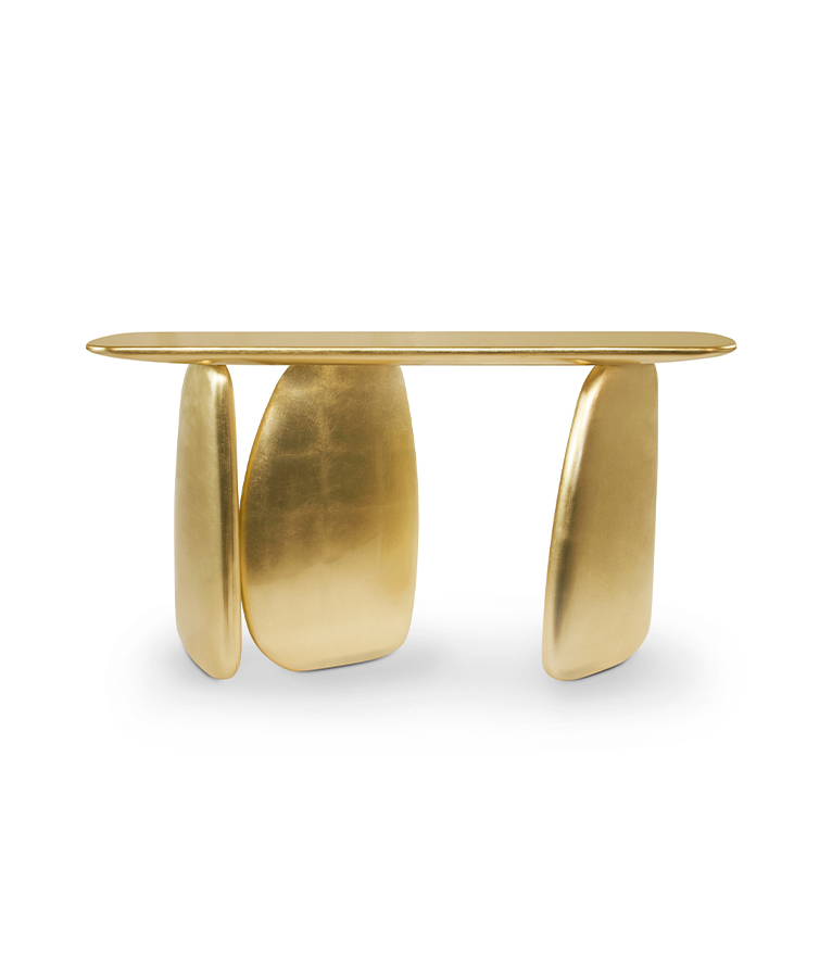Handmade Artistic Console Table