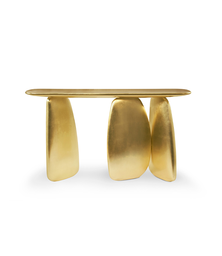 Handmade Artistic Console Table