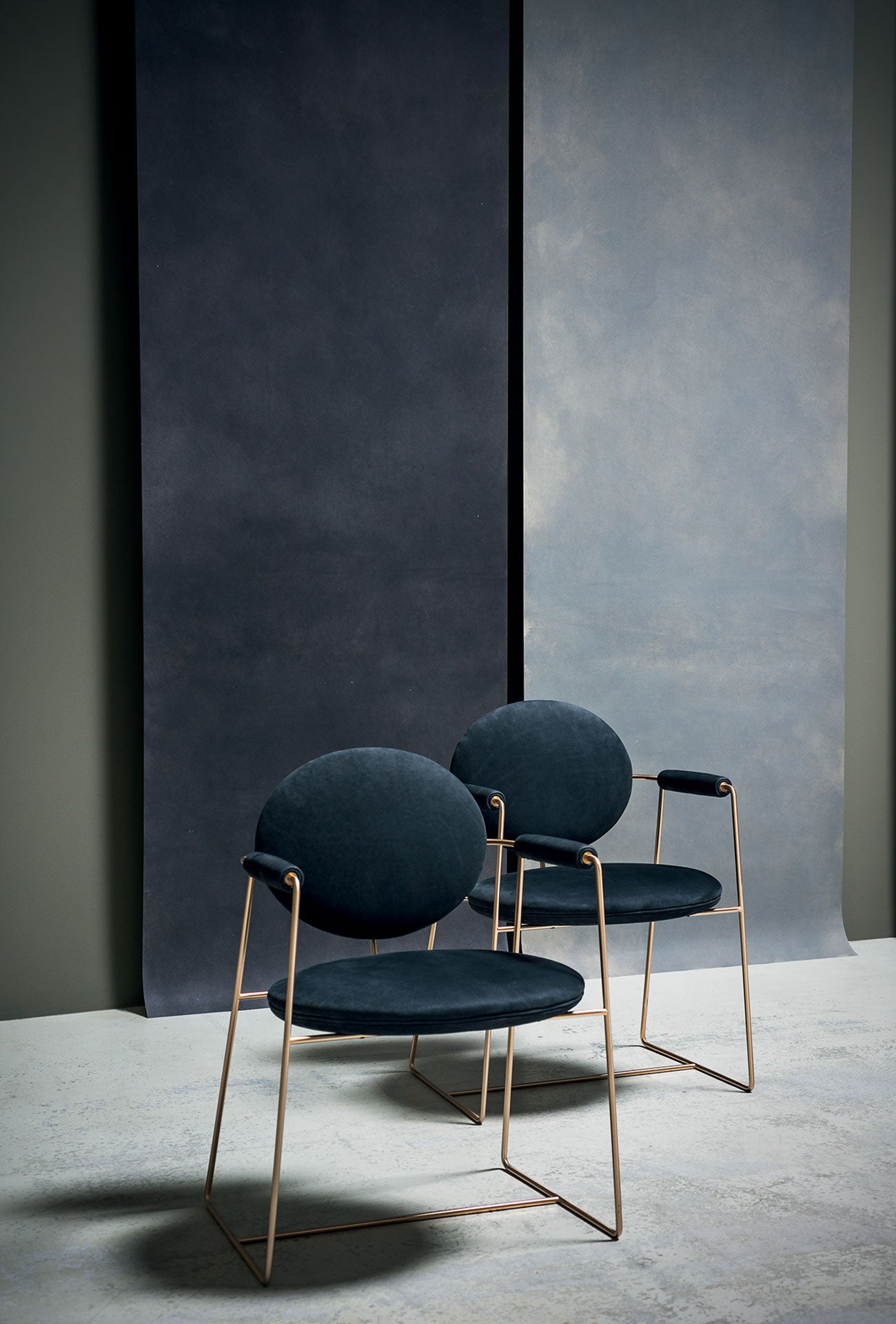 Luxury Metal Frame Dining Chair