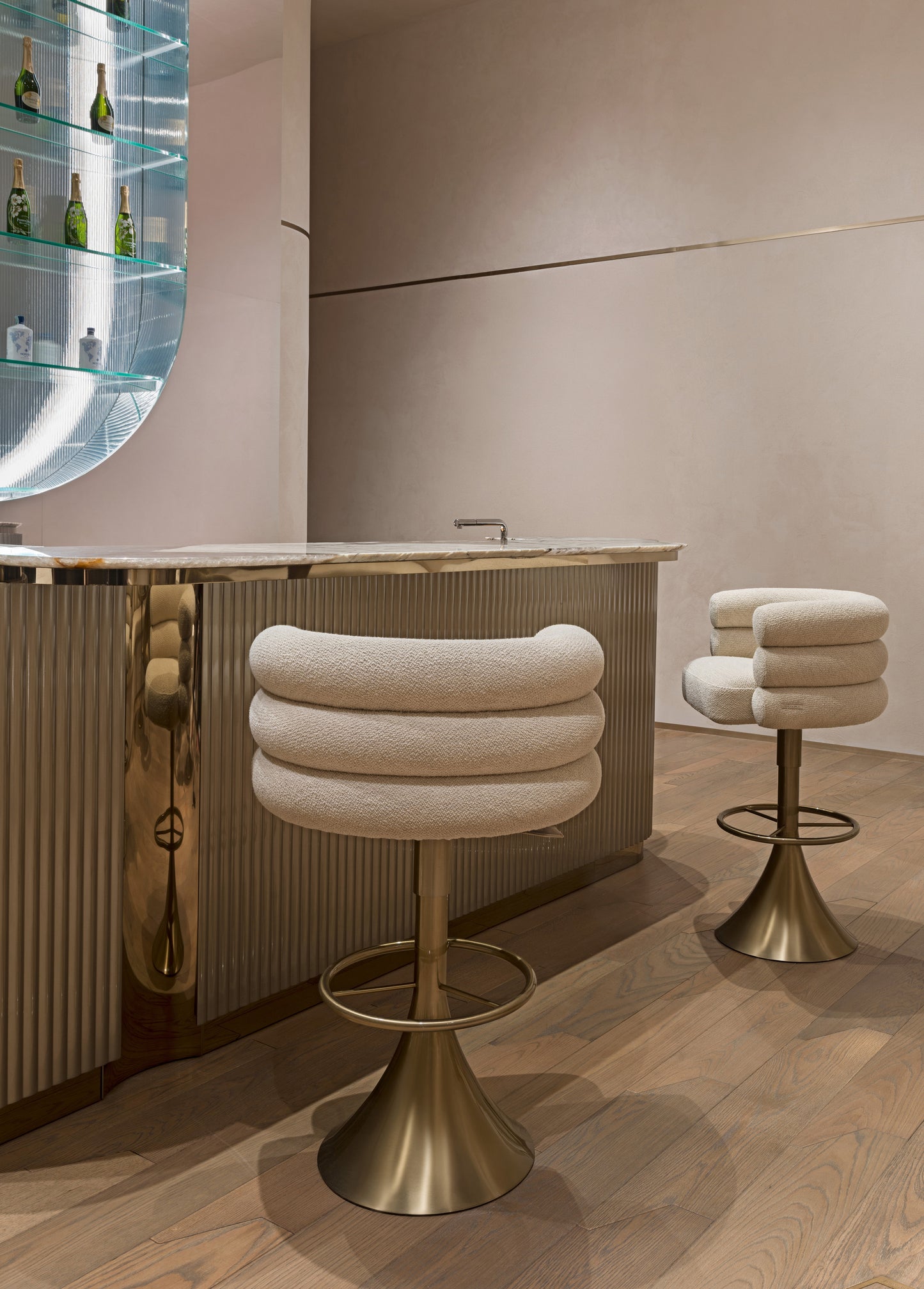 Handmade Voluptas Bar Stool