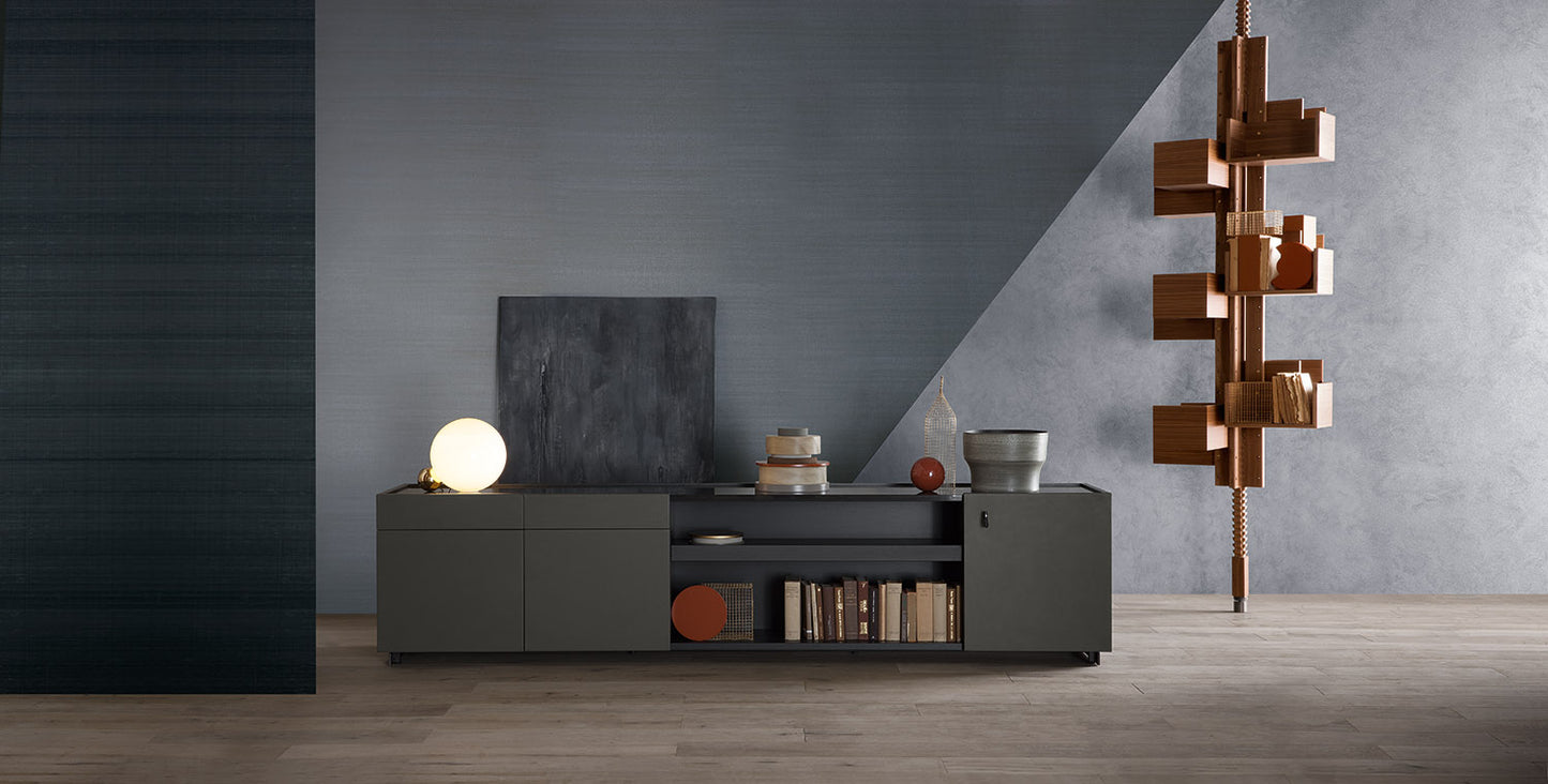 Stylish Revolving Wood Bookcase