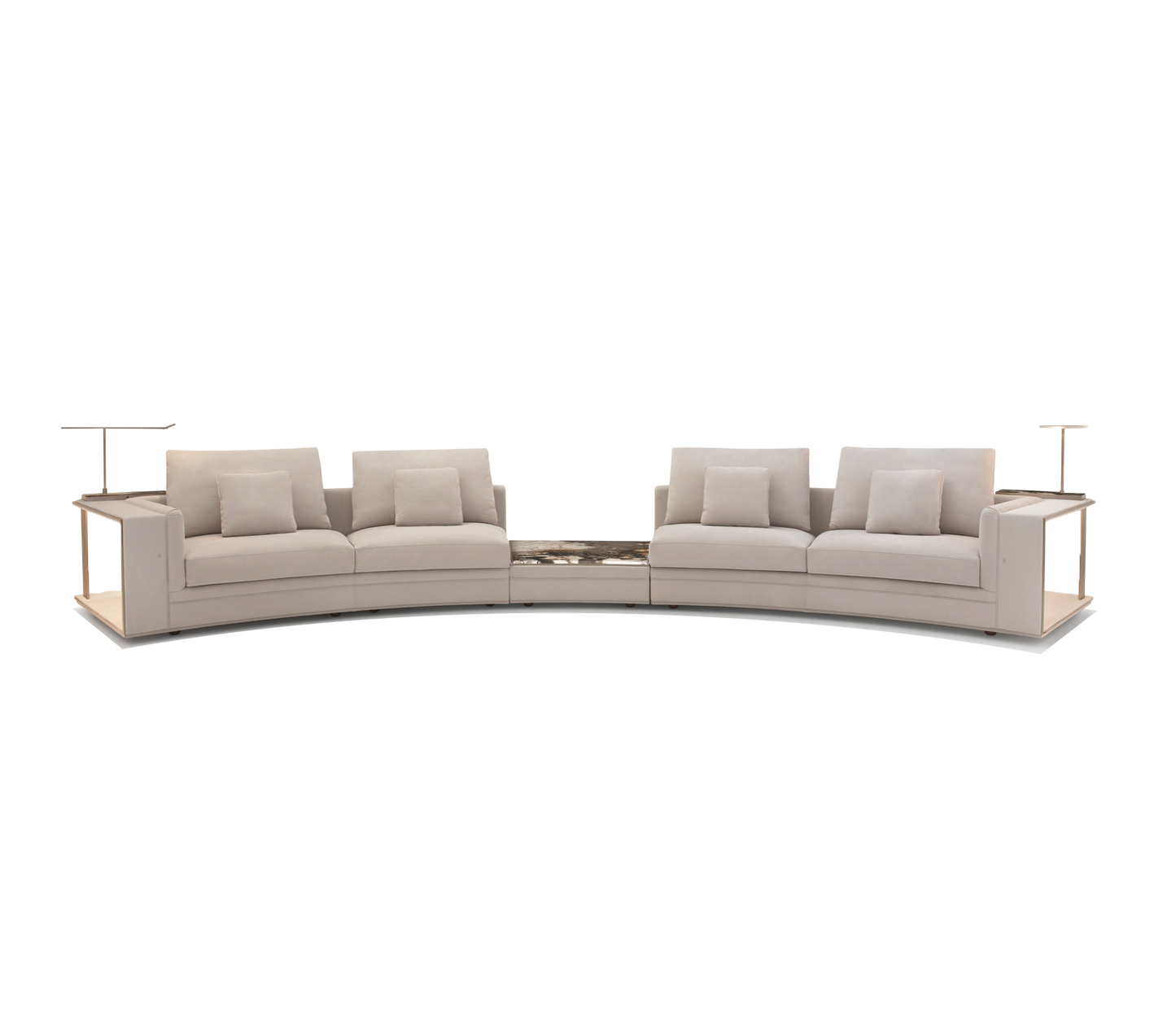 Luxury Babylon Rack Circle Sofa