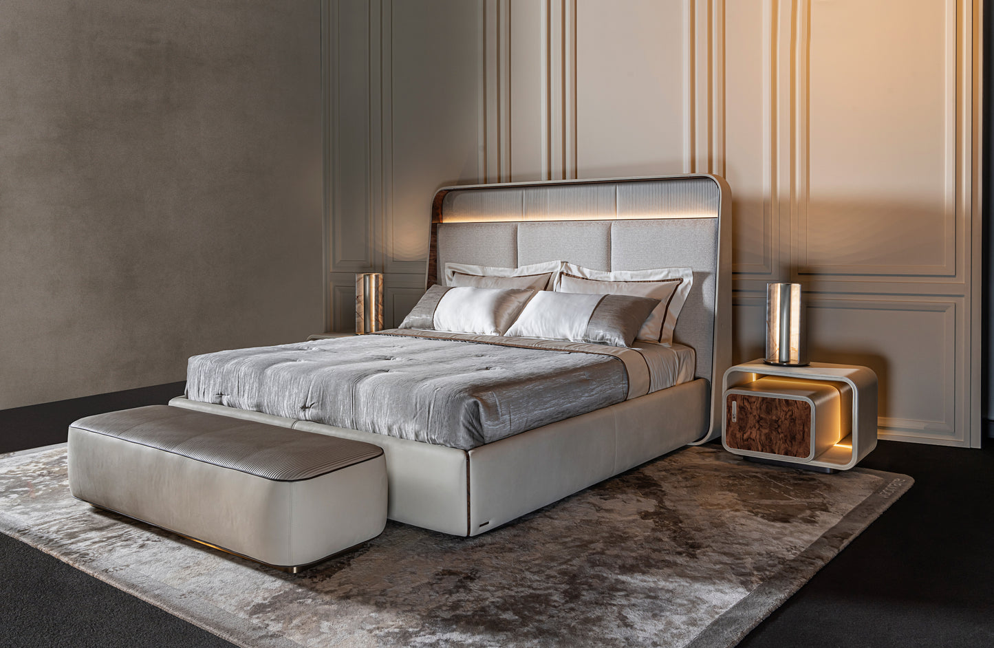 Custom Handmade Padded Bench