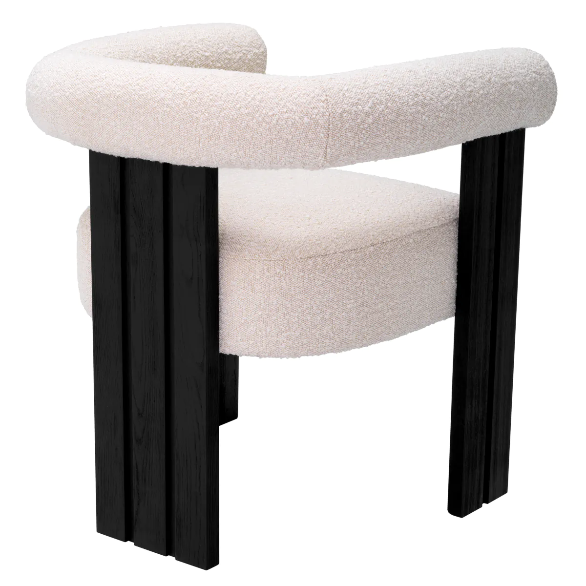Percy Boucle Cream Dining Chair